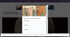 Desktop Screenshot of labuenaastrologia.com